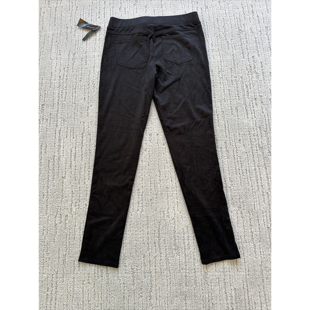 New INC International Concepts I-N-C Womens Velvet Pull-On Skinny Leggings Sz 10 - Picture 10 of 11